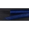 thumbnail image 1 of CalCastle Craft 21" x 10 Yards (30 ft) Poly Mesh Roll with Metallic Trim for Gift Wrapping and Decorating (Royal Blue-Blue), 1 of 2