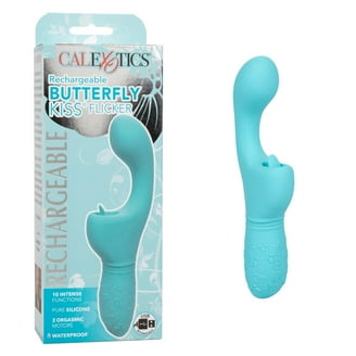 hot sex toys Vibrator Pretty Love Dancing Butterfly, 12 moduri de vibratie, silicon,  10.8x4cm, set cu thong main image 0