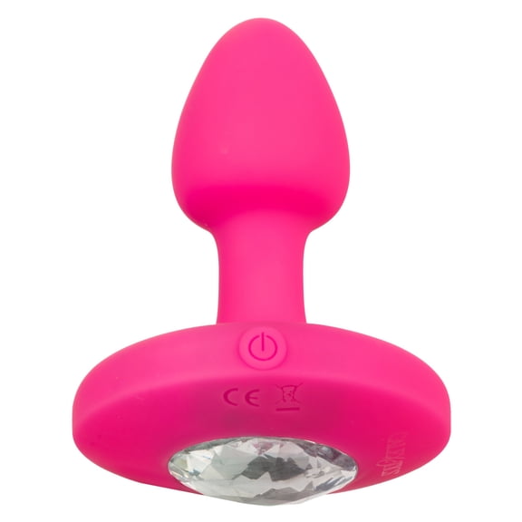 CalExotics Cheeky Gems Small Rechargeable Vibrating Probe - Pink