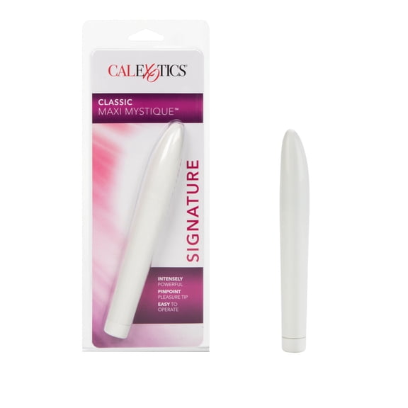 CalExotics Classic Maxi Mystique Multi-Speed Pinpoint Pleasure Tip Vibrator - White