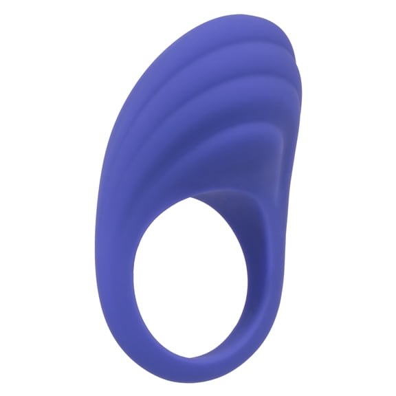 CalExotics Connect App Compatible Rechargeable Silicone Couples Vibrating Ring with Remote Control, Purple