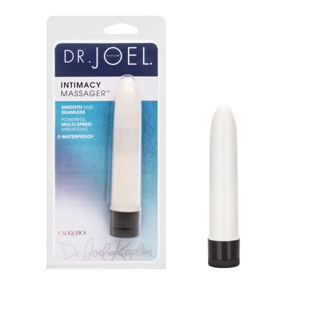 CalExotics Dr. Joel Kaplan Multi-Speed Intimacy Massager 4.5" Vibrator - White