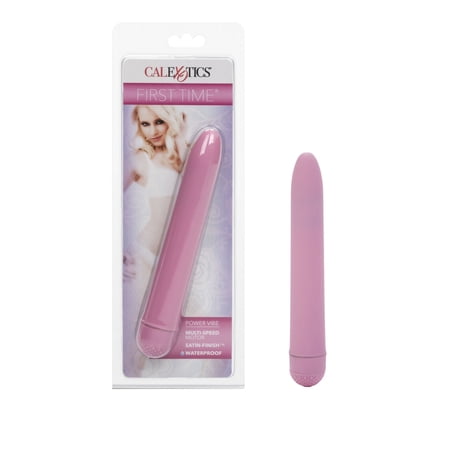 CalExotics First Time Multi-Speed Velvet Touch Power Vibe - Pink