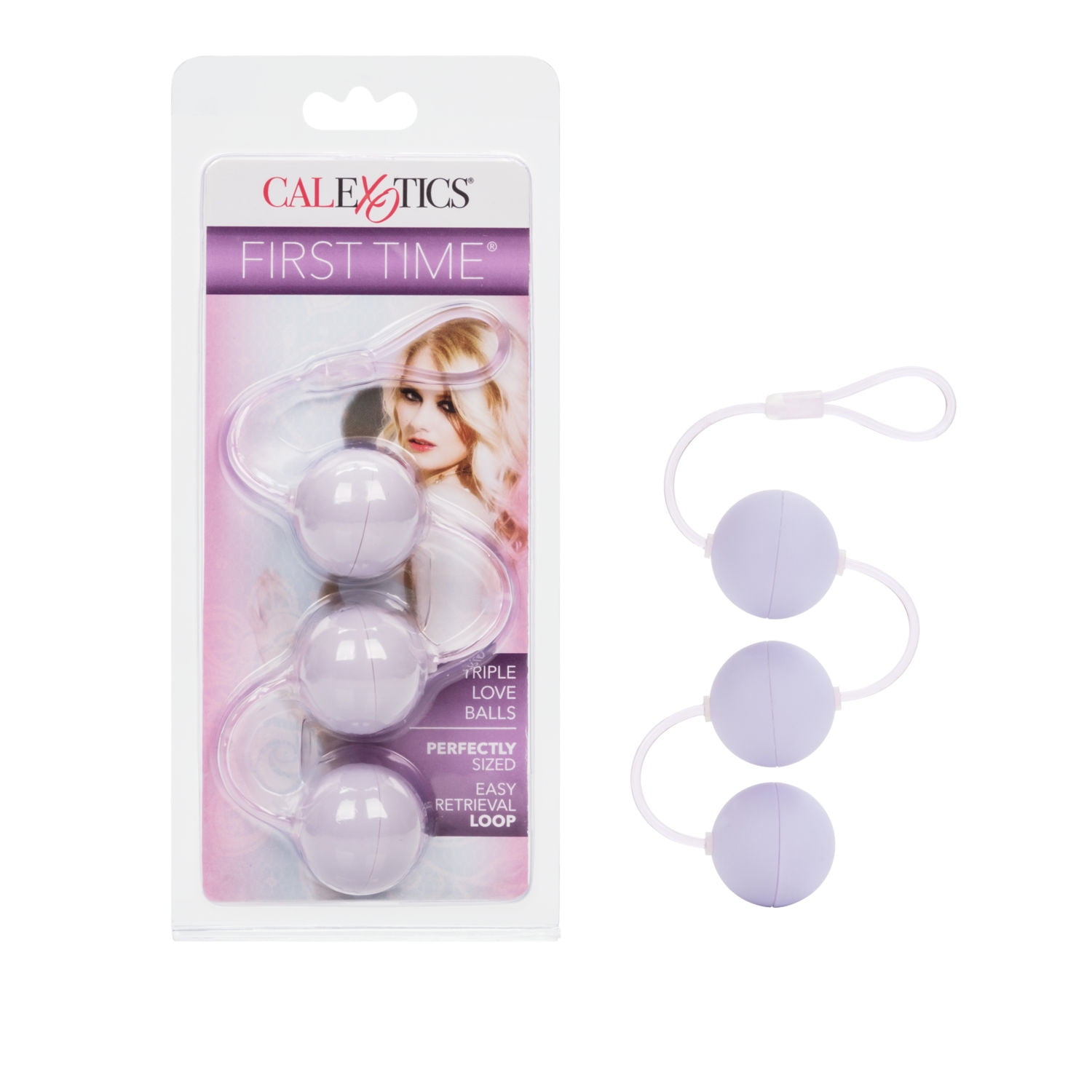 CalExotics First Time Velvet Soft Love Balls Triple Lover - Purple -  Walmart.com