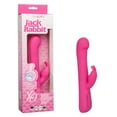 thumbnail image 1 of CalExotics Jack Rabbit Elite Beaded G Rabbit Vibrator, Pink, 1 of 13