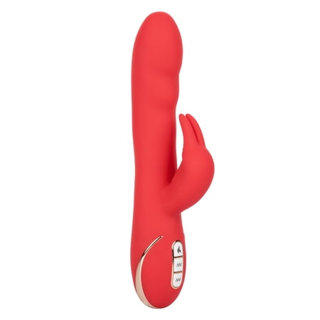 CalExotics Jack Rabbit Signature Heated Silicone Ultra Soft Rabbit, Rabbit Vibrators