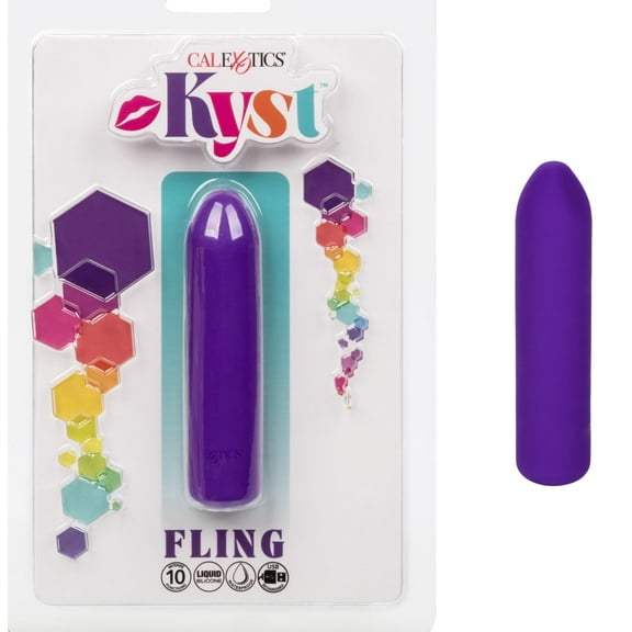 Kyst Fling Petite Massager - Purple