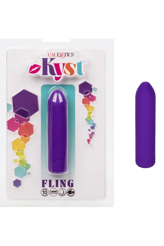 Kyst Fling Petite Massager - Purple