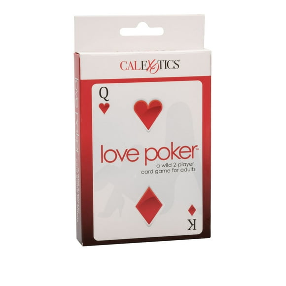 CalExotics Love Poker Wild 2-Player Adult Card Game