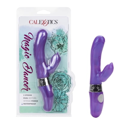 CalExotics Magic Dancer 3-Speed Dual Motor Vibrator - Purple