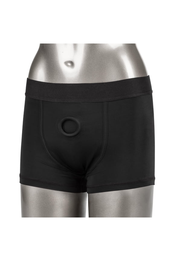 Men's Ultra-comfortable Nylon Boxer Briefs, Black