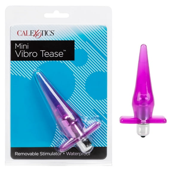 CalExotics Mini Vibro Anal Tease with Pinpoint Tip Vibrator - Pink