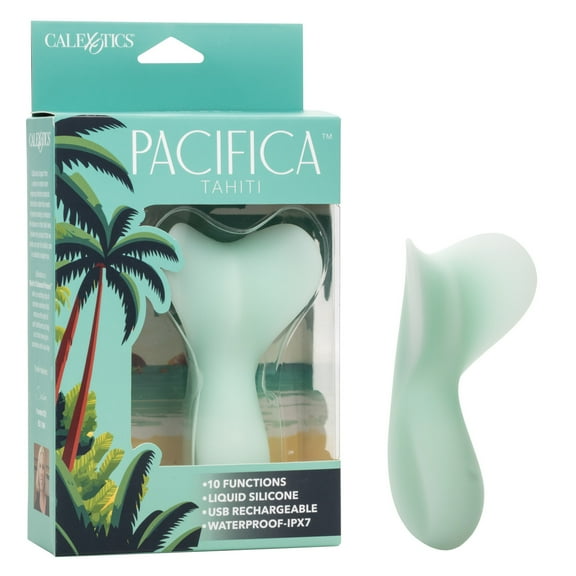 CalExotics Pacifica Tahiti Clitoral Vibrator, Green