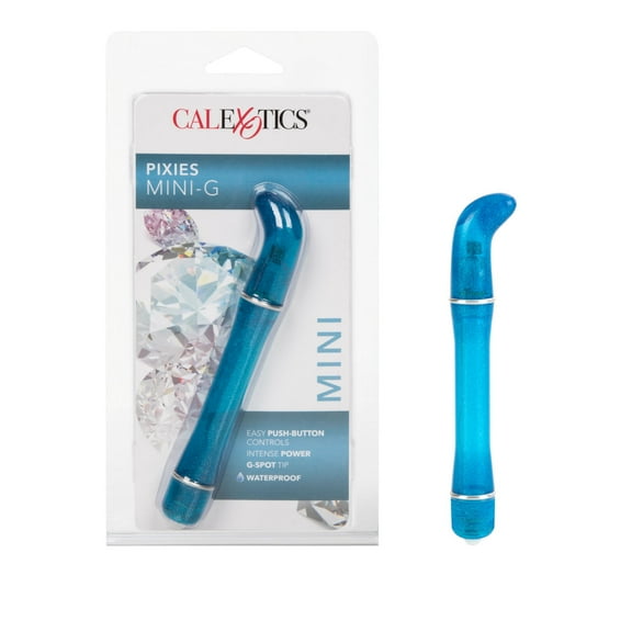 CalExotics Pixies Mini-G-Spot Intense Power Vibrator - Blue