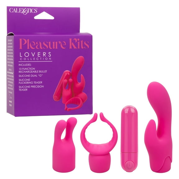 CalExotics Pleasure Kits Lovers Collection Bullet Vibrator, Pink