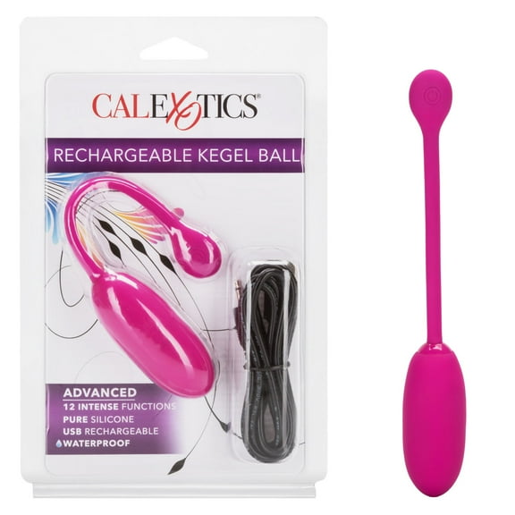 CalExotics Rechargeable 12-Function Silicone Kegel Ball Advanced