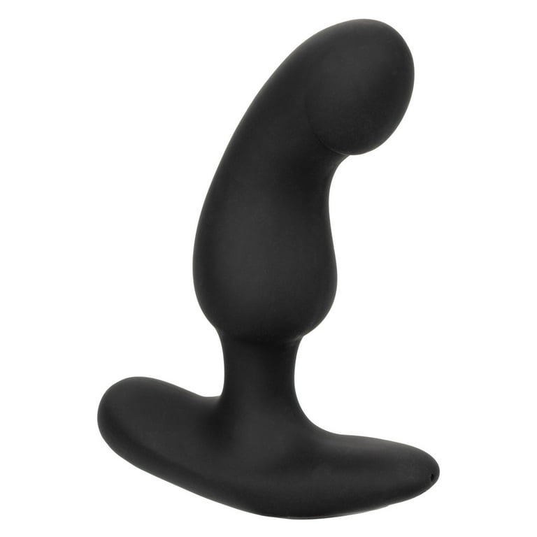CalExotics Rechargeable Curved Silicone Anal Probe, Black - Walmart.com