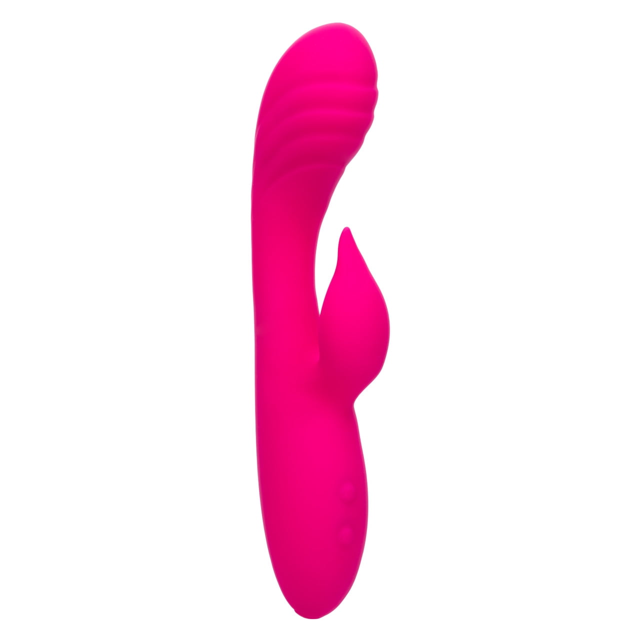CalExotics Rumbler Rumble Duo Rechargeable Silicone Rabbit Vibrator ...