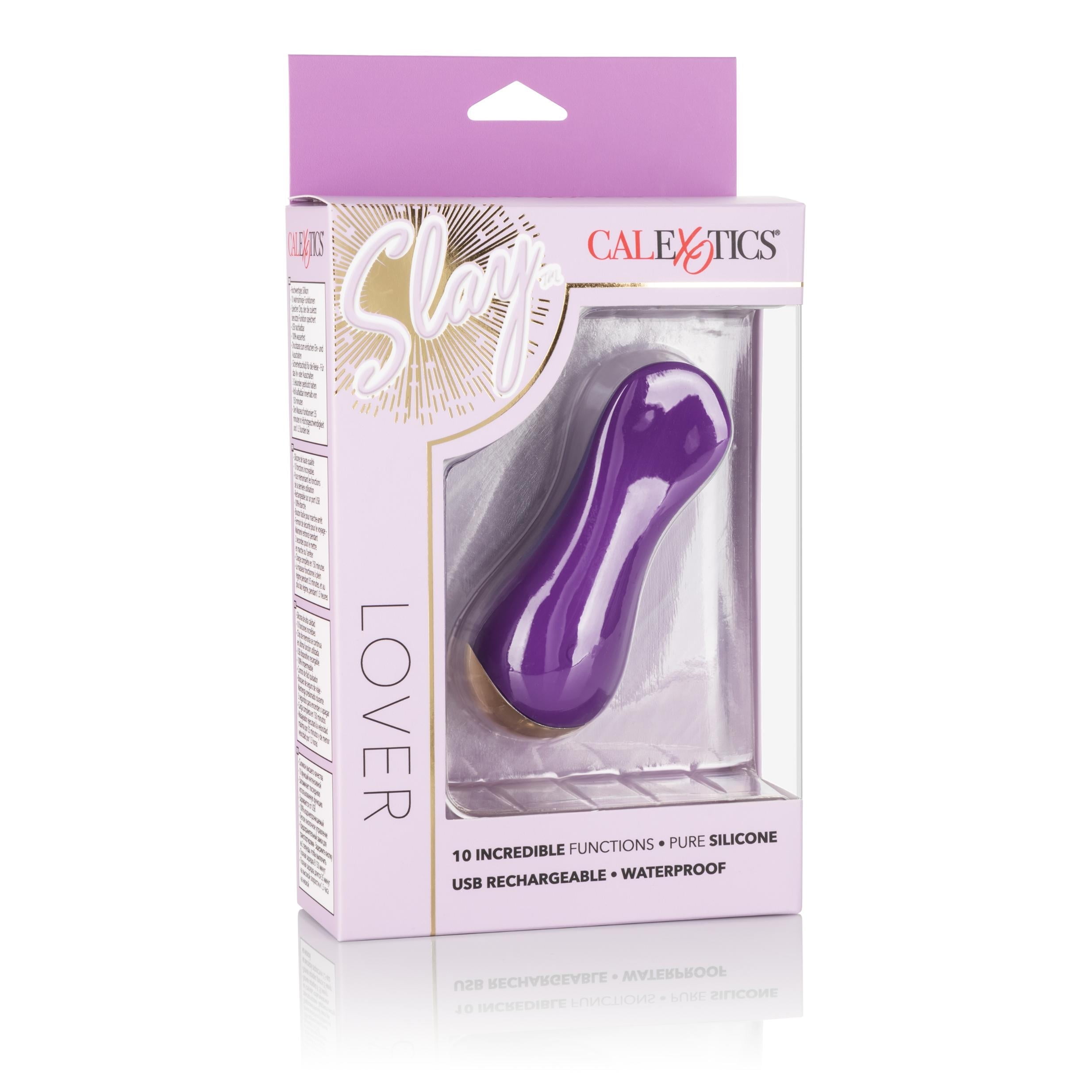 CalExotics Slay #Loveme Intimate Massager Vibrators- Purple