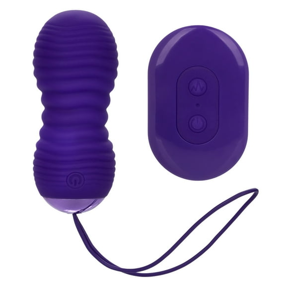 CalExotics Slay #Thrustme Discreet Vibrator with Remote Control, Purple