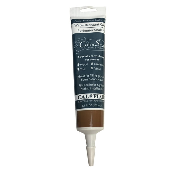 CalFlorĀ® ColorSeal Flexible Sealant for Wood, Tile & Vinyl in Walnut, 5.5oz