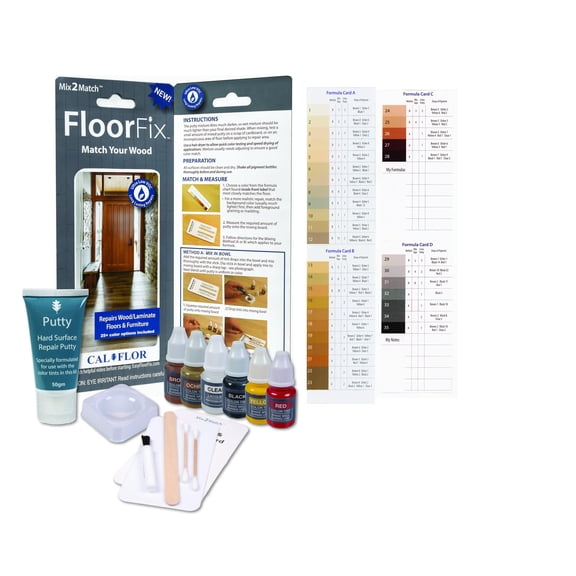 CalFlor FL49111CF FloorFix, Mix2Match Hardwood & Laminate Repair Kit