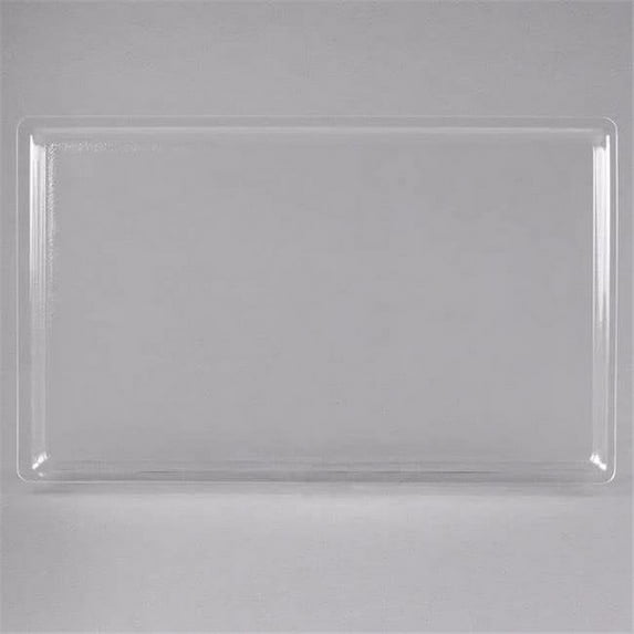 CalMil Acrylic Shallow Display Tray, Clear, 12 x 20 x 1 inch -- 4 per case.