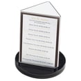 thumbnail image 1 of CalMil Revolving Triangle Cardholder, 4 x 6 inch -- 12 per case., 1 of 1