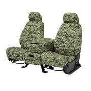 CalTrend Center 60/40 Split Bench Camo Seat Covers for 2007-2010 Chevy Tahoe - CV528-98KF Forest Insert and Trim
