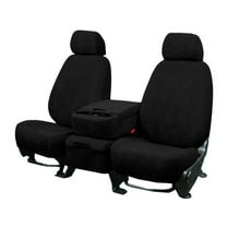 CalTrend Center 60/40 Split Bench SuperSuede Seat Covers for 2003-2006 Honda Pilot - HD114-01SP Black Insert with Black Trim