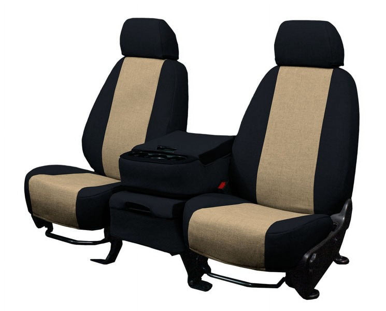 CalTrend Center 60 40 Split Bench Tweed Seat Covers for 2012 2014