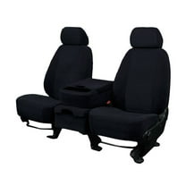 CalTrend Center Captain Chairs O.E. Velour Seat Covers for 2003-2006 Cadillac Escalade - CD339-01RS Black Monarch Insert with Classic Trim