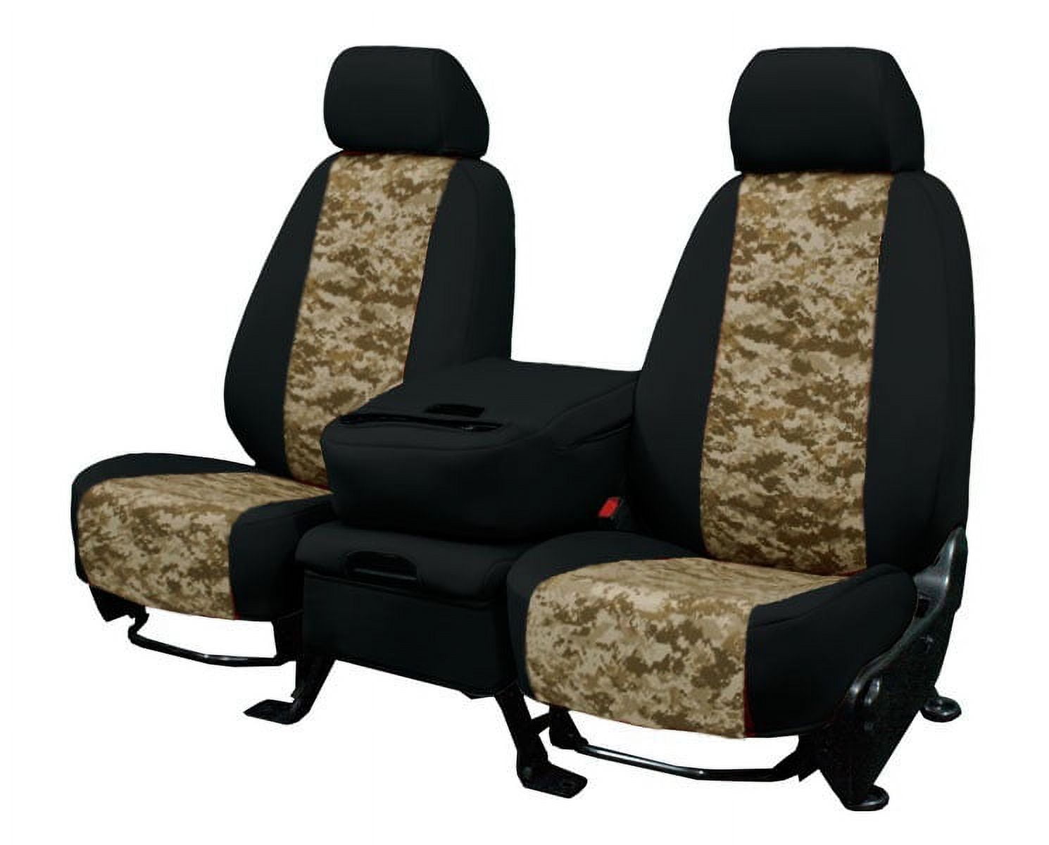 CalTrend Front 40/20/40 Split Bench Camo Seat Covers for 20032007