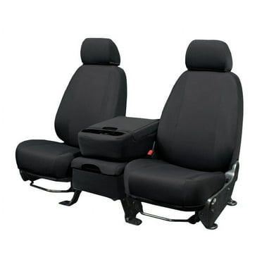CalTrend Front Buckets EuroSport Seat Covers for 2010-2010 Chrysler Town & Country - CR163-03HH Charcoal Insert and Trim