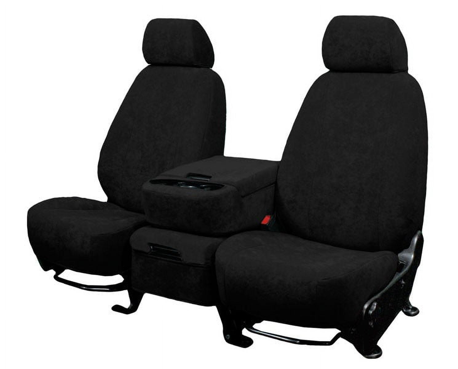 CalTrend Front Buckets MicroSuede Seat Covers for 2015-2020 Ford F-150