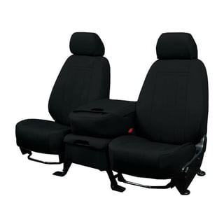 CalTrend Front Buckets NeoSupreme Seat Covers for 1989-2002 Toyota 4Runner|Pickup - TY105-01NA Black Insert and Trim