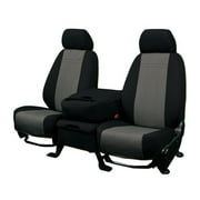 CalTrend Front Buckets NeoSupreme Seat Covers for 2005-2011 Nissan Pathfinder|Xterra - NS229-03NN Charcoal Insert with Black Trim