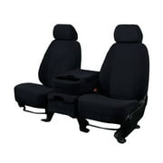 CalTrend Front Buckets O.E. Velour Seat Covers for 2014-2022 Nissan Rogue|Rogue Sport - NS244-01RS Black Monarch Insert with Classic Trim