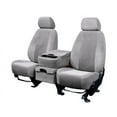 thumbnail image 1 of CalTrend Front Buckets O.E. Velour Seat Covers for 2021-2023 Ford F-150 - FD565-08RR Light Grey Premier Insert with Classic Trim, 1 of 3