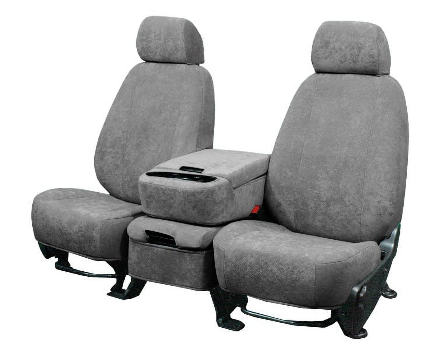 CalTrend Front Buckets SuperSuede Seat Covers for 2015-2020 Ford F-150