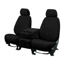 CalTrend Front Buckets SuperSuede Seat Covers for 2018-2022 Chevy/GMC Equinox|Terrain - CV597-01SS Black Insert and Trim