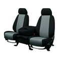 thumbnail image 1 of CalTrend Front Captain Chairs NeoSupreme Seat Covers for 1985-1995 Chevy/GMC Astro|Safari - CV129-08NN Light Grey Insert with Black Trim, 1 of 3