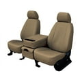 thumbnail image 1 of CalTrend Front Faux Leather Seat Covers for 2004-2008 Ford/Lincoln F-150|Mark LT - FD257-06LX Beige Insert and Trim, 1 of 3