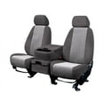 thumbnail image 1 of CalTrend Front Velour Seat Covers for 2006-2009 Ford Ranger - FD220-03RR Charcoal Premier Insert with Classic Trim, 1 of 3
