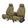thumbnail image 1 of CalTrend Rear 40/60 Split Back & Solid Cushion Camo Seat Covers for 2005-2009 Ford/Mercury Taurus|Five Hundred|Sable|Montego - FD319-96KD Desert Insert and Trim, 1 of 3