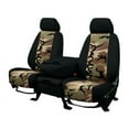 thumbnail image 1 of CalTrend Rear 40/60 Split Back & Solid Cushion Camo Seat Covers for 2000-2004 Ford Taurus - FD314-92KS Retro Insert with Black Trim, 1 of 1