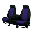 thumbnail image 1 of CalTrend Rear 40/60 Split Back & Solid Cushion NeoSupreme Seat Covers for 2009-2013 Toyota Corolla - TY421-10NN Purple Insert with Black Trim, 1 of 3