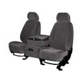 thumbnail image 1 of CalTrend Rear 40/60 Split Back & Solid Cushion O.E. Velour Seat Covers for 2016-2019 Chevy Volt - CV579-03RA Charcoal Classic Insert and Trim, 1 of 3