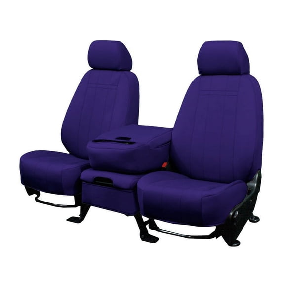 CalTrend Rear 40/60 Split Bench NeoSupreme Seat Covers for 2011-2012 Jeep Wrangler - JP181-10NA Purple Insert and Trim