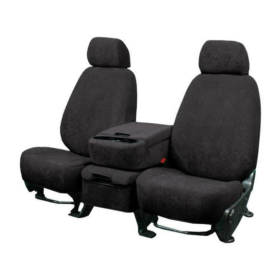 CalTrend Rear 40/60 Split Bench SuperSuede Seat Covers for 2006-2011 Chevy HHR - CV399-03SS Charcoal Insert and Trim